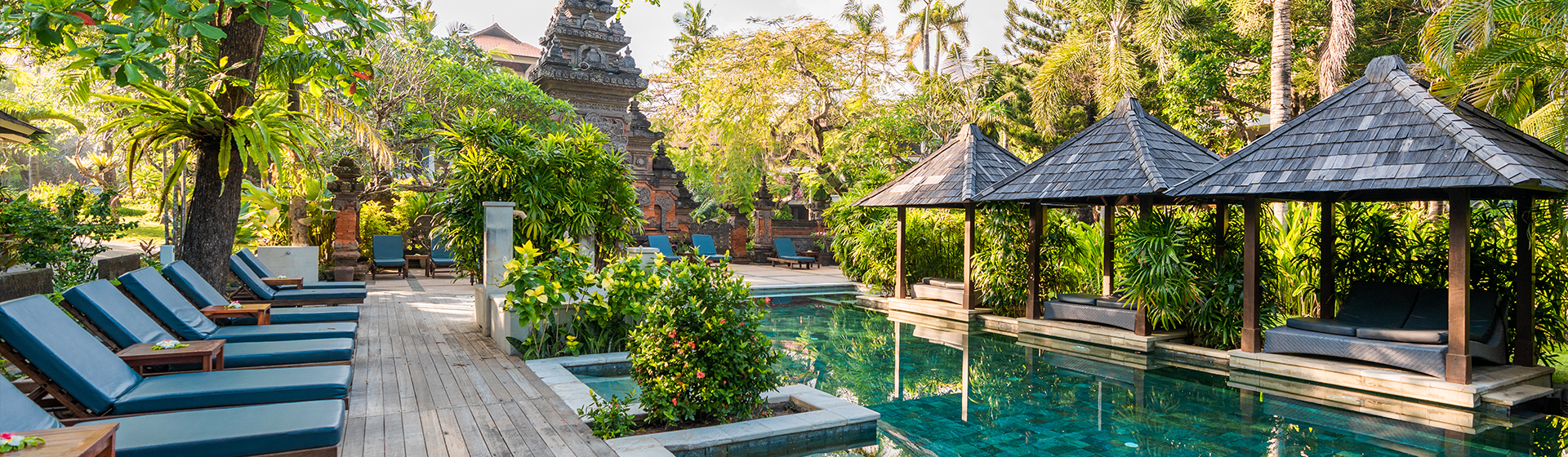 Bali Garden Beach Resort Pool View