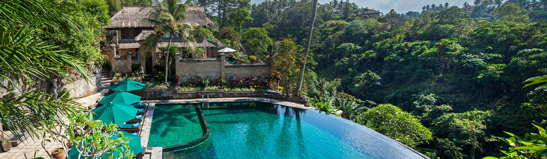 Pool view at Pita Maha Resort & Spa, Bali, Indonesia