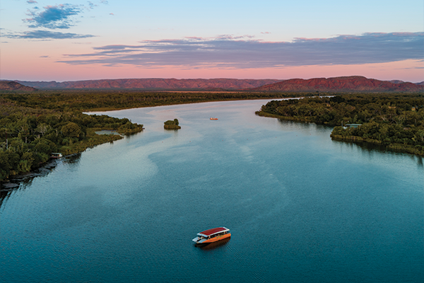 Ord River Discoverer with Sunset (J3)